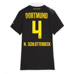 Borussia Dortmund Nico Schlotterbeck #4 Replika Bortatröja Damer 2026-27 Kortärmad
